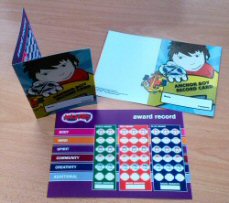Anchor Boy Award record card